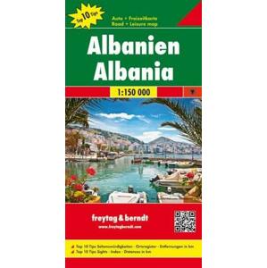 Albánsko mapa 1:150T AK9503 FB