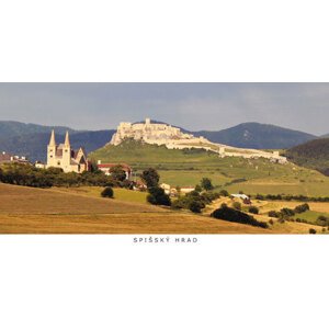 Pohľadnica panoráma Spišský hrad