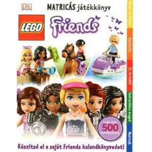 Lego Friends - matricás játékkönyv