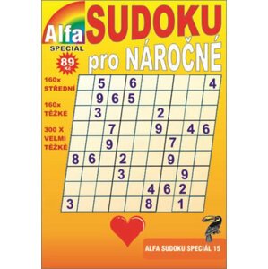 Sudoku speciál 15 pro nároční