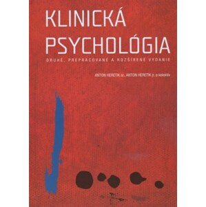 Klinická psychológia 2. prepracované a rozšírené vydanie