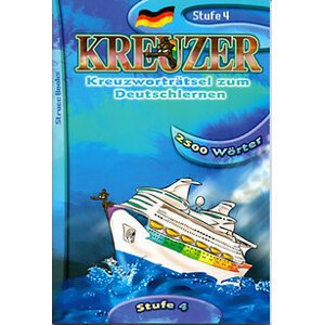 Kreuzer 4. - Német nyelvű szótanuló keresztrejtvények 2500 szóval - Kreuzworträtsel zum Deutschlernen