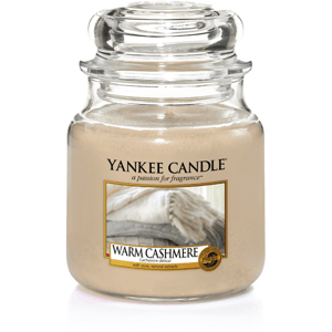 Yankee Candle sviečka stredná Warm Cashmere