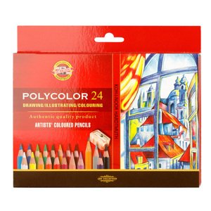 Pastelky KOH-I-NOOR Polycolor 24 ks
