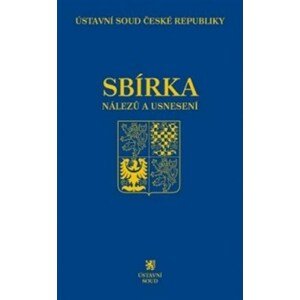 Sbírka nálezů a usnesení ÚS ČR, svazek 83 (vč. CD)