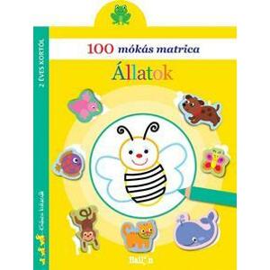 100 mókás matrica - Állatok