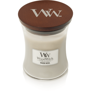 Woodwick sviečka malá Warm Wool