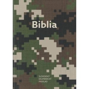 Biblia slovenská, ekumenický preklad, vreckový formát, armádny vzor 2018