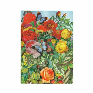 Zápisník Paperblanks Butterfly Garden Midi Lined