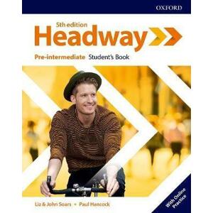 Headway Pre-intermediate, 5th edtition - Student's Book with Online Practice