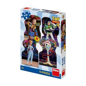 Puzzle Toy Story 4: Kamaráti 4x54 Dino
