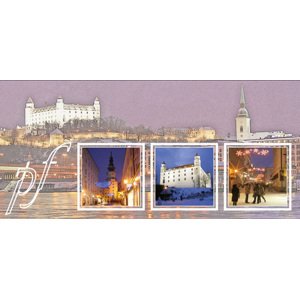 Vianočná pohľadnica - b134 (pf Bratislava)