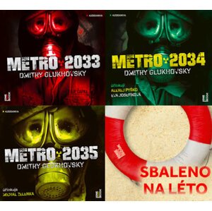 Metro trilogie - komplet Metro 2033, Metro 2034, Metro 2035 - audioknihy