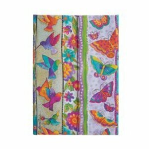 Zápisník Paperblanks Hummingbirds & Flutterbyes Mini Linajkový