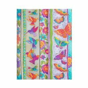 Zápisník Paperblanks Hummingbirds & Flutterbyes Ultra Linajkový