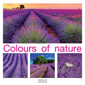 Nástenný kalendár Colours of nature 2022