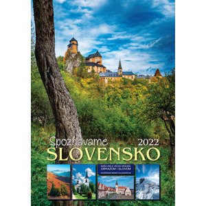 Nástenný kalendár Spoznávame Slovensko 2022