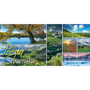 Stolový kalendár Poézia Slovenska 2022