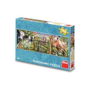 Puzzle Farma 150 panoramic Dino