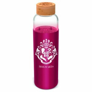Harry Potter sklenená fľaša s návlekom 585 ml