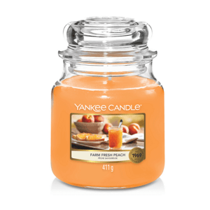 Yankee candle sviečka stredná Farm fresh peach