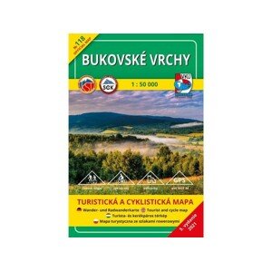 Bukovské vrchy TM 118 1:50 000, 5. vydanie (2021)