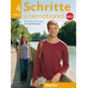 Schritte International Neu 4 Kursbuch + Arbeitsbuch + CD (A2.2)
