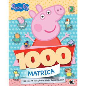 1000 matrica: Peppa malac - Több mint 45 oldal játékos feladat Peppa malaccal!