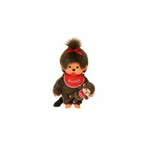 Mončiči dievča s mini mončiči hračkou 20cm