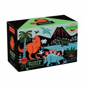 Puzzle svietiace v tme Dinosaury 100 Mudpuppy