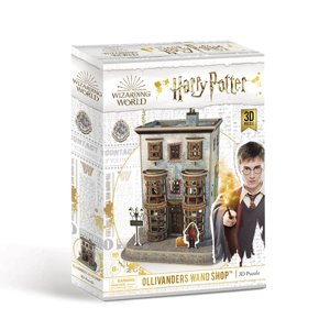 3D puzzle Harry Potter Šikmá ulička: Ollivanders Obchod s prútikmi 88 dielikov
