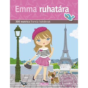 Emma Ruhatára – Matricás könyv