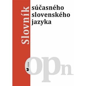 Slovník súčasného slovenského jazyka O - Pn