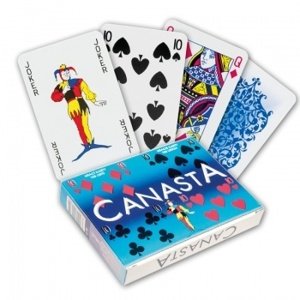 Hracie karty Canasta (papierová krabička)