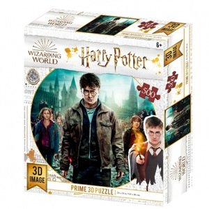 3D puzzle Harry Potter: Harry, Hermiona a Ron 500 dielikov