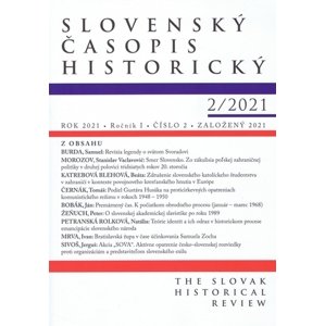 Slovenský časopis historický 2/2021
