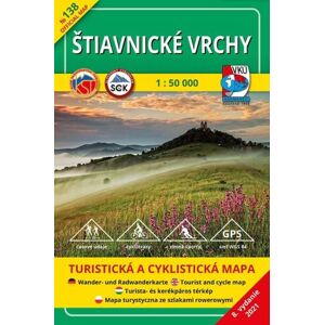 Štiavnické vrchy - TM 138 - 1:50 000, 8. vydanie