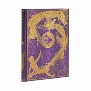 Zápisník Paperblanks Violet Fairy Midi Lined