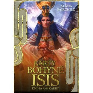 Karty bohyně Isis - Kniha a 44 karet