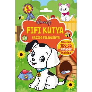 Fifi kutya rajzos feladványai - Több mint 100 db ajándék matrica