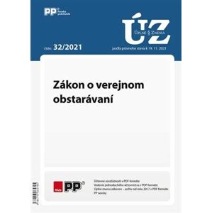 UZZ 32/2021 Zákon o verejnom obstarávaní