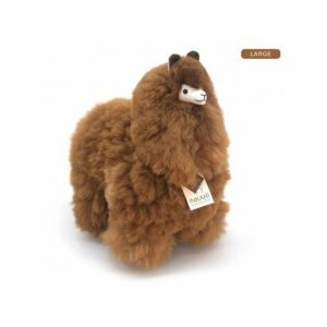Plyšová hračka Alpaca LARGE Caramel 50cm