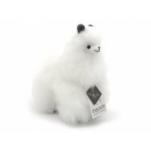 Plyšová hračka Alpaca SMALL– IVORY WHITE