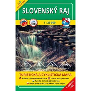 Slovenský raj - TM 4 - 1: 25 000, 5. vydanie