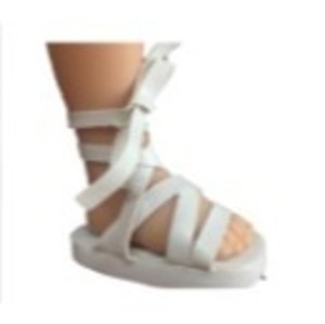 Topánočky biele sandálky pre 32 cm bábiky