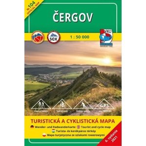 Čergov - TM 104 - 1: 50 000, 6. vydanie