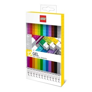 Gélové perá LEGO mix farieb 12 ks