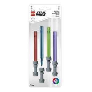 Star Wars LEGO Set gélových pier, svetelný meč 4 ks
