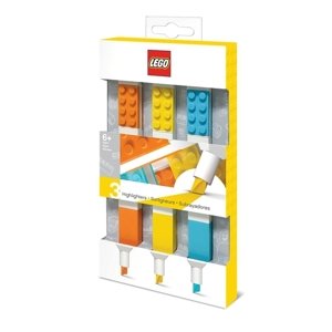 LEGO Zvýrazňovače, mix farieb 3 ks