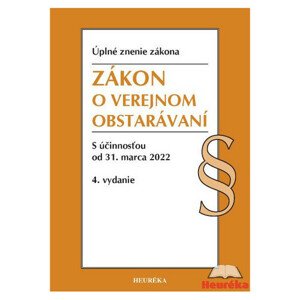 Zákon o verejnom obstarávaní Úzz, 4. vydanie, 3/2022